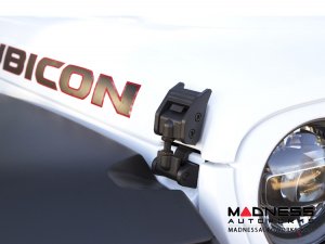 Jeep Gladiator JT Hood Catch Kit - Textured Black